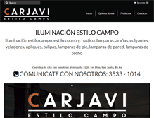 Tablet Screenshot of carjavi.com.ar
